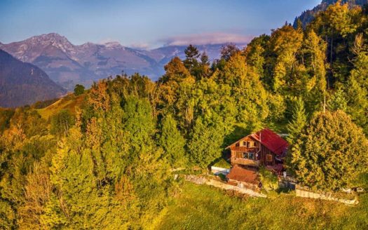 Alps Chalet for Big Group with Sauna & Yoga Terrace